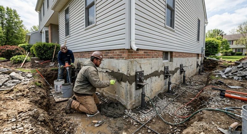 Foundation Repair in Ambler, PA