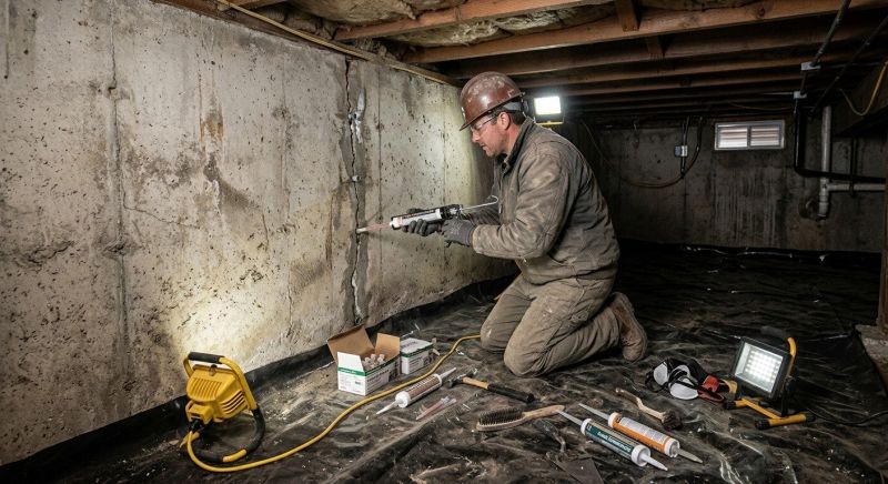 Basement Foundation Repair in Doylestown, PA