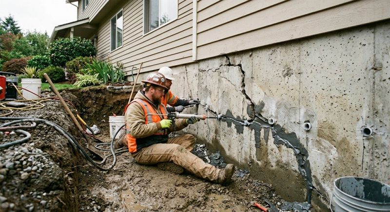 Basement Foundation Repair in Moorestown, NJ