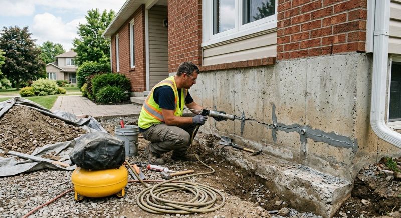 Basement Foundation Repair in Souderton, PA