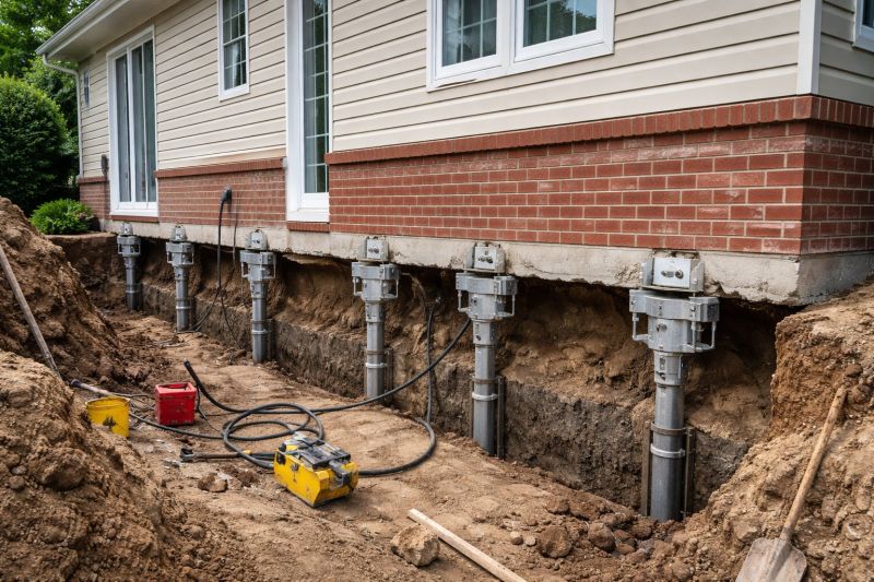 Basement Underpinning in Ambler, PA