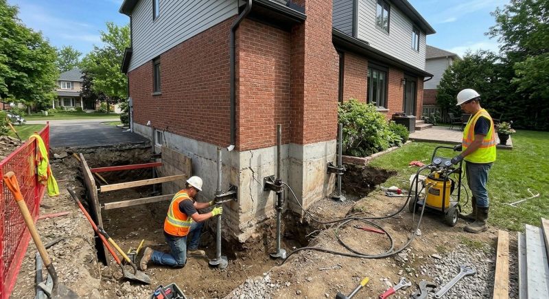 Basement Underpinning in Ambler, PA