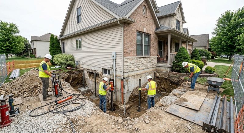 Building Foundation Repair in Collegeville, PA