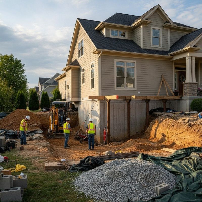 Building Foundation Repair in Coopersburg, PA
