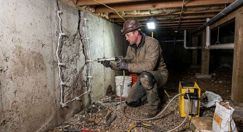 Building Foundation Repair in Newtown Square, PA