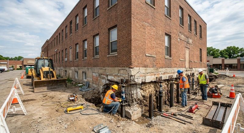 Commercial Foundation Repair in Ambler, PA