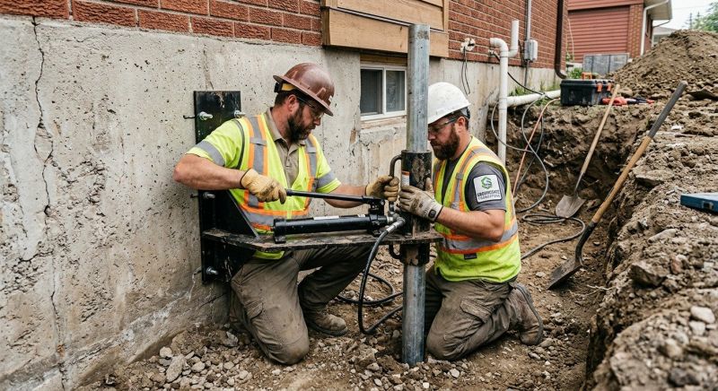 Concrete Foundation Leveling in Broomall, PA