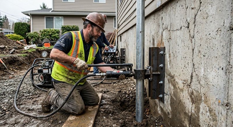 Concrete Foundation Leveling in Wynnewood, PA