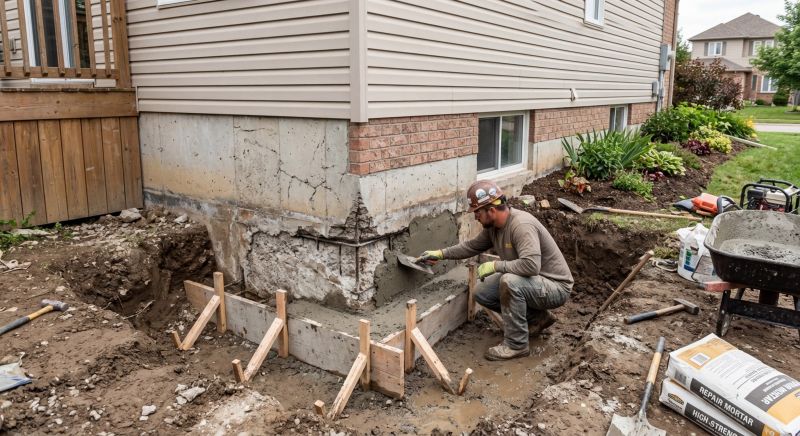 Concrete Foundation Repair in Bensalem, PA