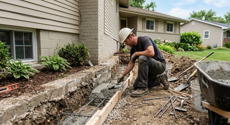 Concrete Foundation Repair in Coopersburg, PA