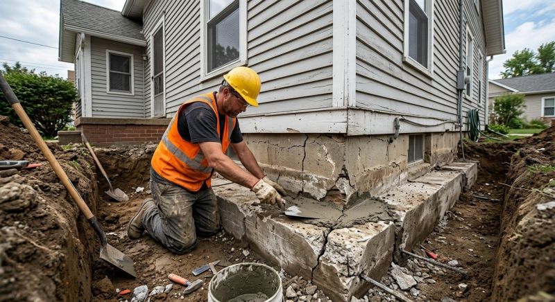 Concrete Foundation Repair in Elkins Park, PA