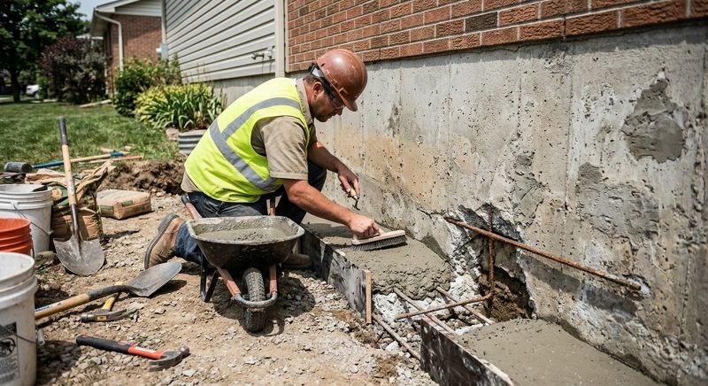 Concrete Foundation Repair in Malvern, PA