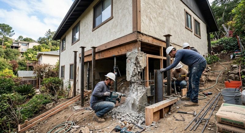 Concrete Foundation Repair in Westville, NJ