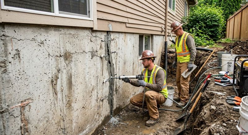 Cracked Foundation Repair in Cherry Hill, NJ