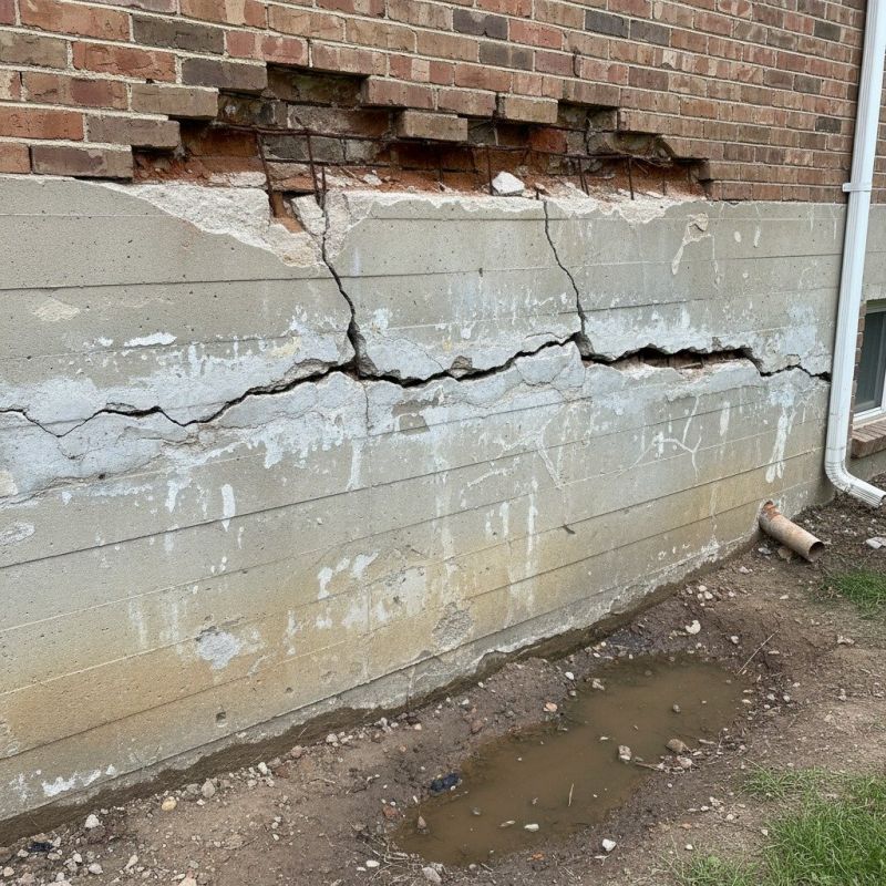Cracked Foundation Repair in Havertown, PA