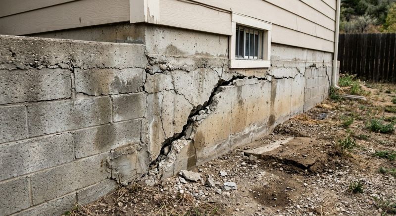 Cracked Foundation Repair in New Hope, PA