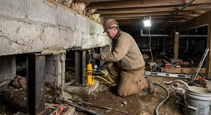 Crawlspace Foundation Repair in Bensalem, PA
