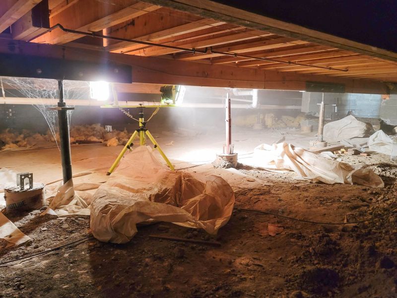 Crawlspace Foundation Repair in Bristol, PA