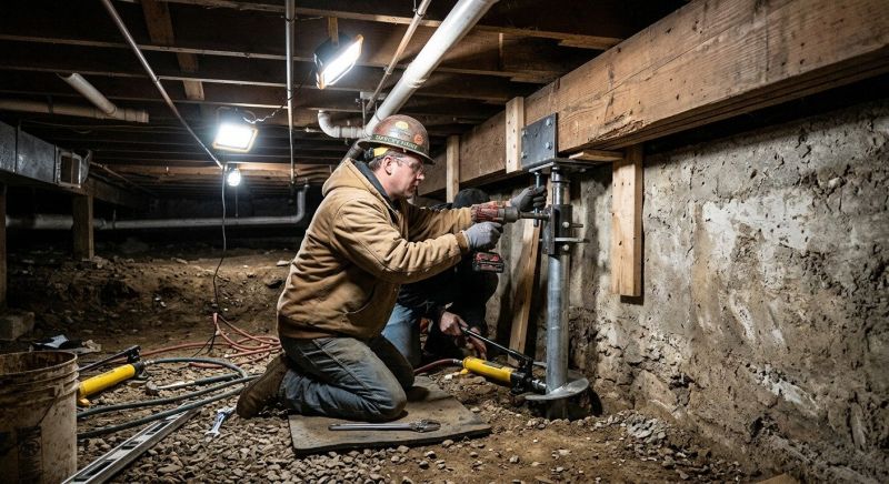Crawlspace Foundation Repair in Lambertville, NJ