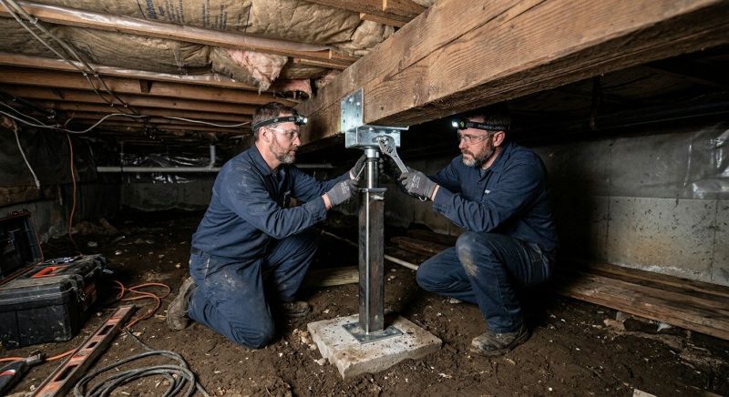 Crawlspace Foundation Repair in New Hope, PA