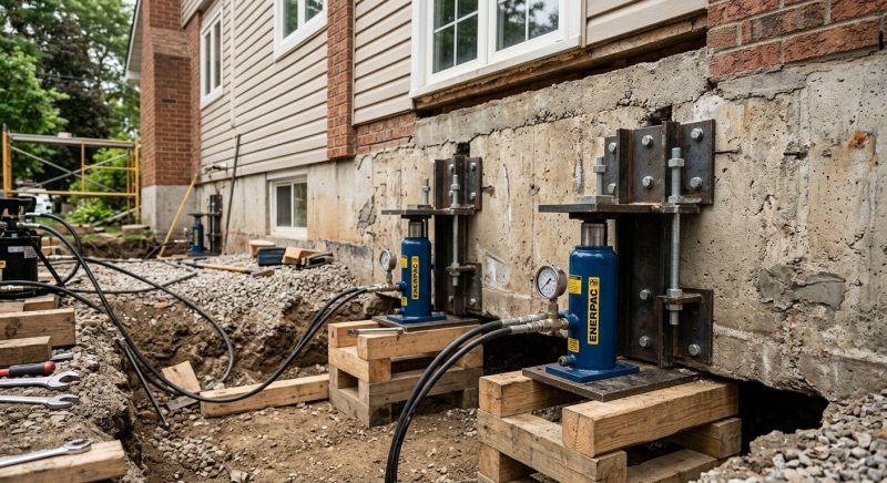 Foundation Jacking in Burlington, NJ