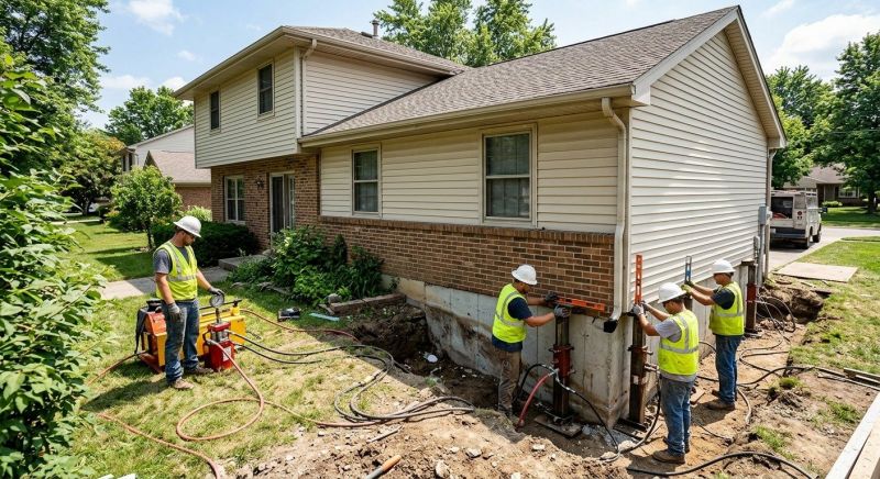 Foundation Jacking in Collegeville, PA