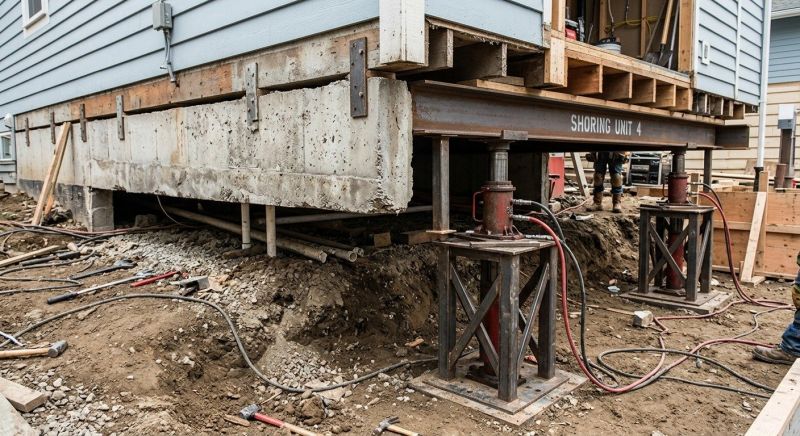 Foundation Jacking in Hainesport, NJ