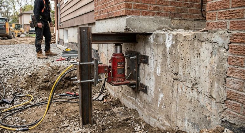 Foundation Jacking in Horsham, PA