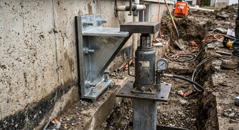 Foundation Jacking in New Hope, PA