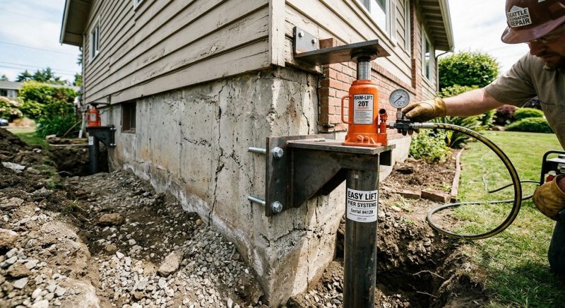 Foundation Lifting in Dublin, PA