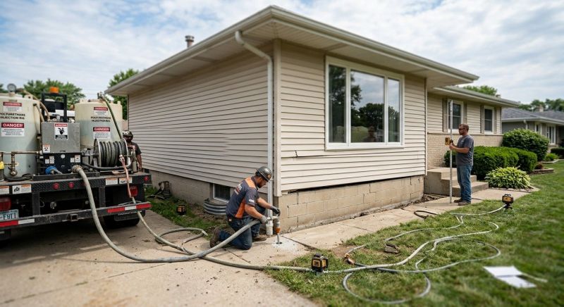 Foundation Lifting in Elkins Park, PA