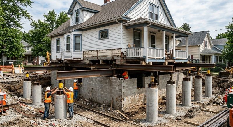 Foundation Raising in Audubon, NJ