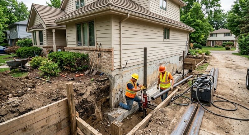 Foundation Repair in Blue Bell, PA