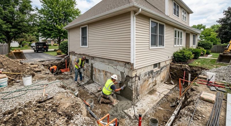 Foundation Restoration in Ambler, PA