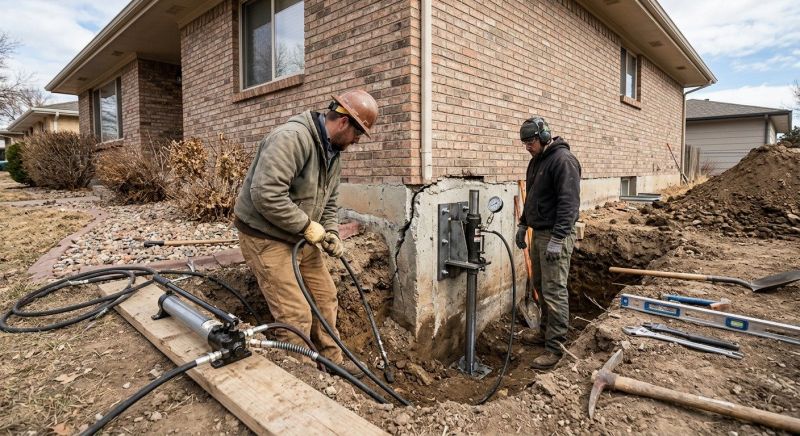 Foundation Stabilizing in Boyertown, PA