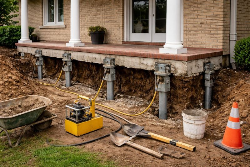 Foundation Stabilizing in Burlington County, NJ