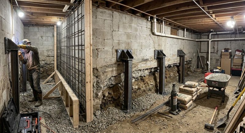 Foundation Stabilizing in King Of Prussia, PA