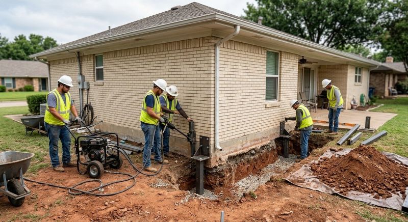 Foundation Stabilizing in Ambler, PA