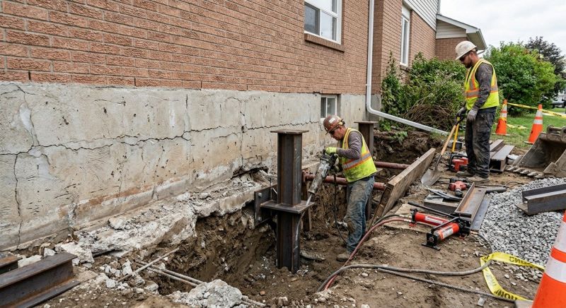 Foundation Structural Repair in Burlington County, NJ