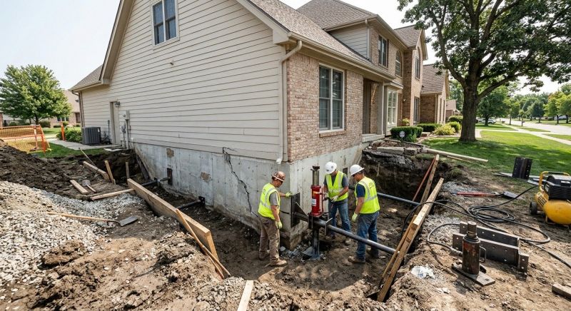 Foundation Structural Repair in Dublin, PA