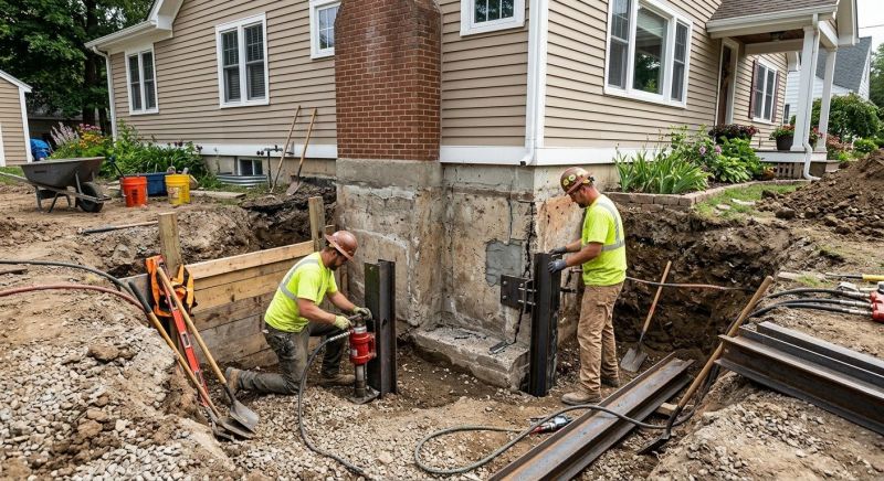 Foundation Structural Repair in Green Lane, PA