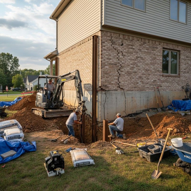 Foundation Structural Repair in Ottsville, PA