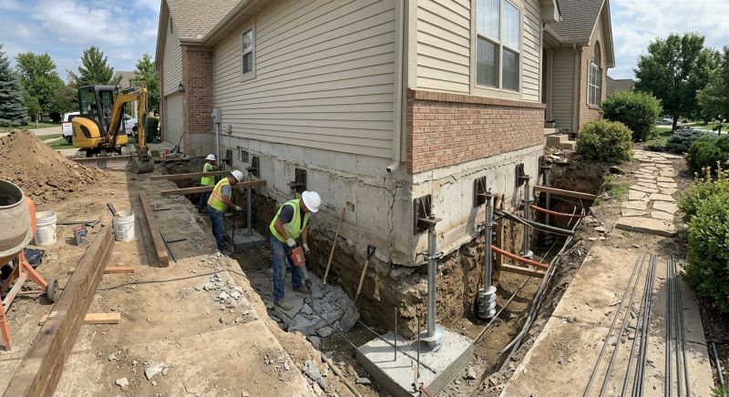 Foundation Underpinning in Ambler, PA