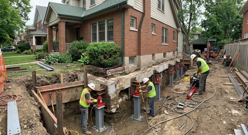 Foundation Underpinning in Ambler, PA