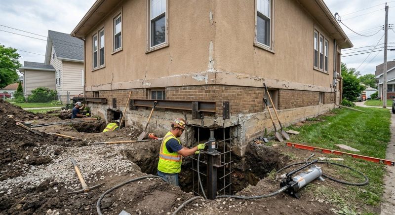 Foundation Underpinning in Ambler, PA