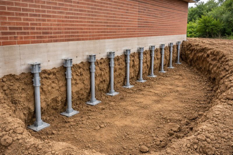 Helical Piers Installation in Ambler, PA