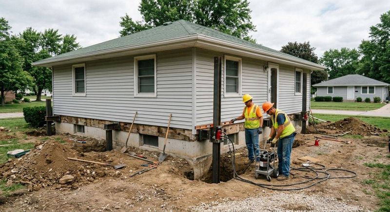 Home Foundation Leveling in Blue Bell, PA