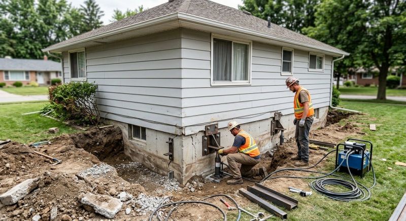 Home Foundation Repair in Chalfont, PA