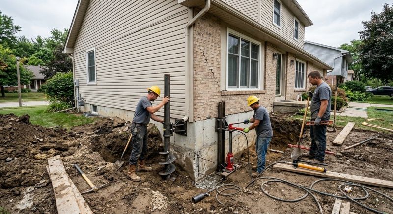 Home Foundation Repair in Media, PA