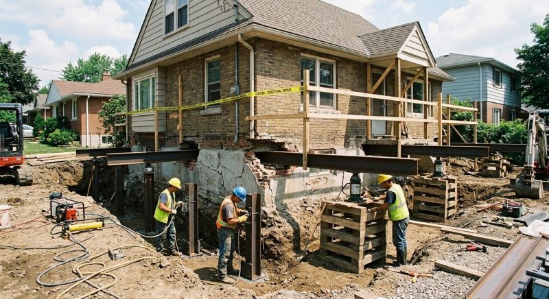 House Foundation Repair in Bala Cynwyd, PA